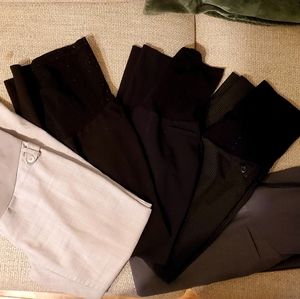 Motherhood maternity dress slacks bundle